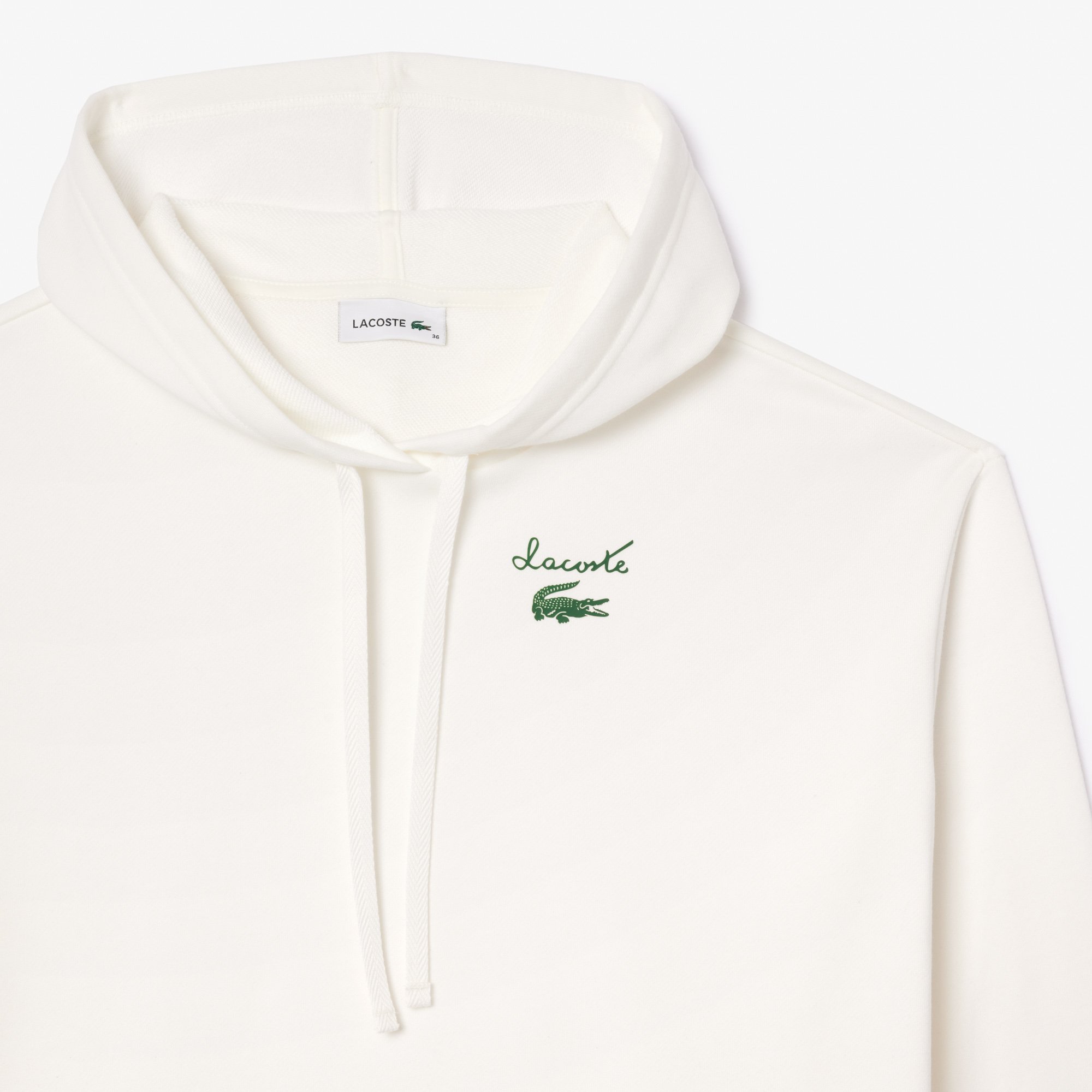 Đầm Thun Lacoste Nữ Oversize Chất Liệu Fleece