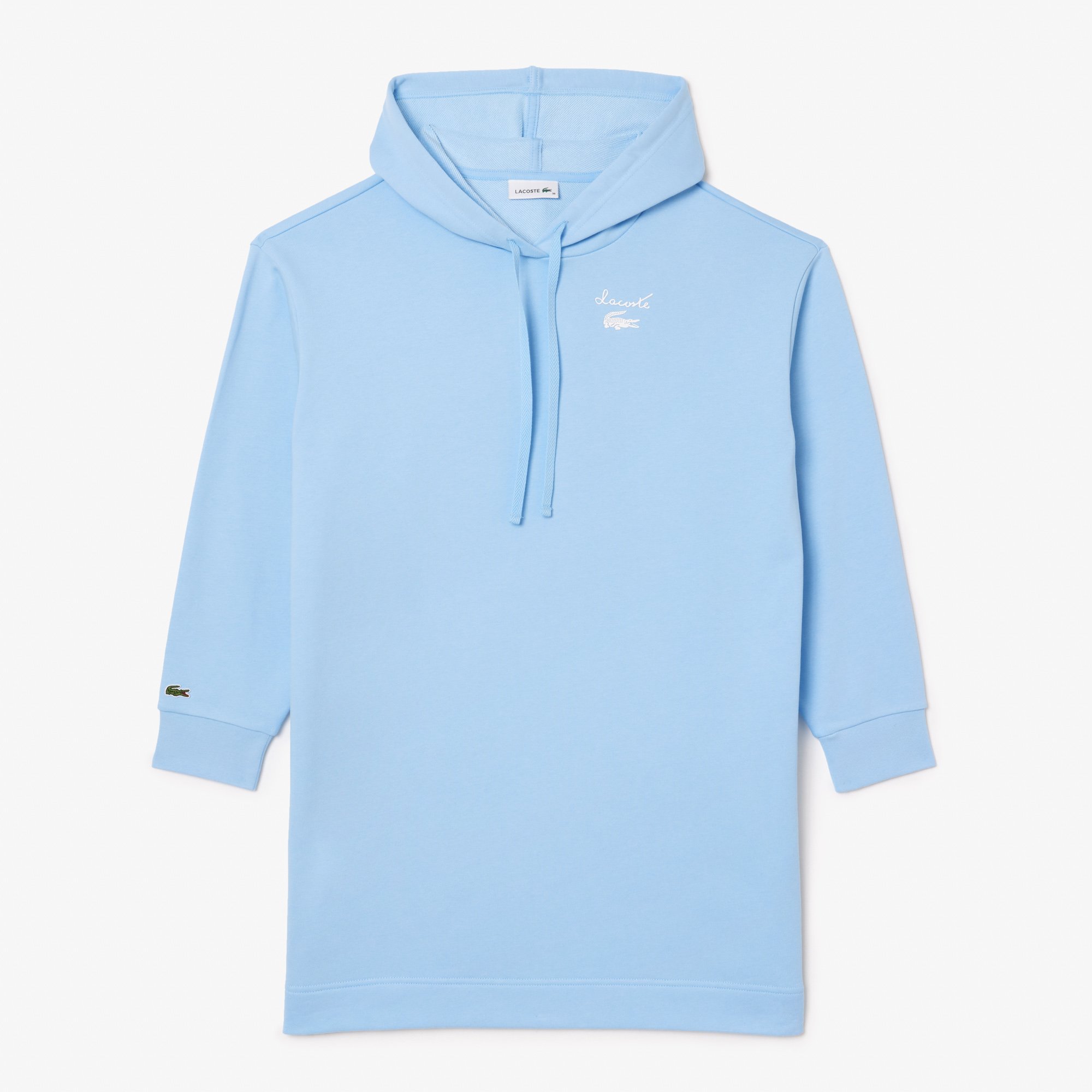 Đầm Thun Lacoste Nữ Oversize Chất Liệu Fleece