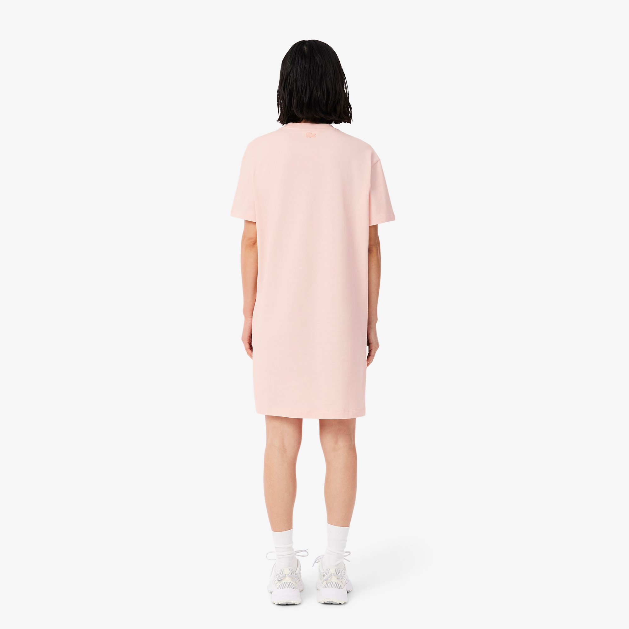 Đầm Thun Lacoste Nữ Chất Liệu Cotton Jersey Dáng Rộng