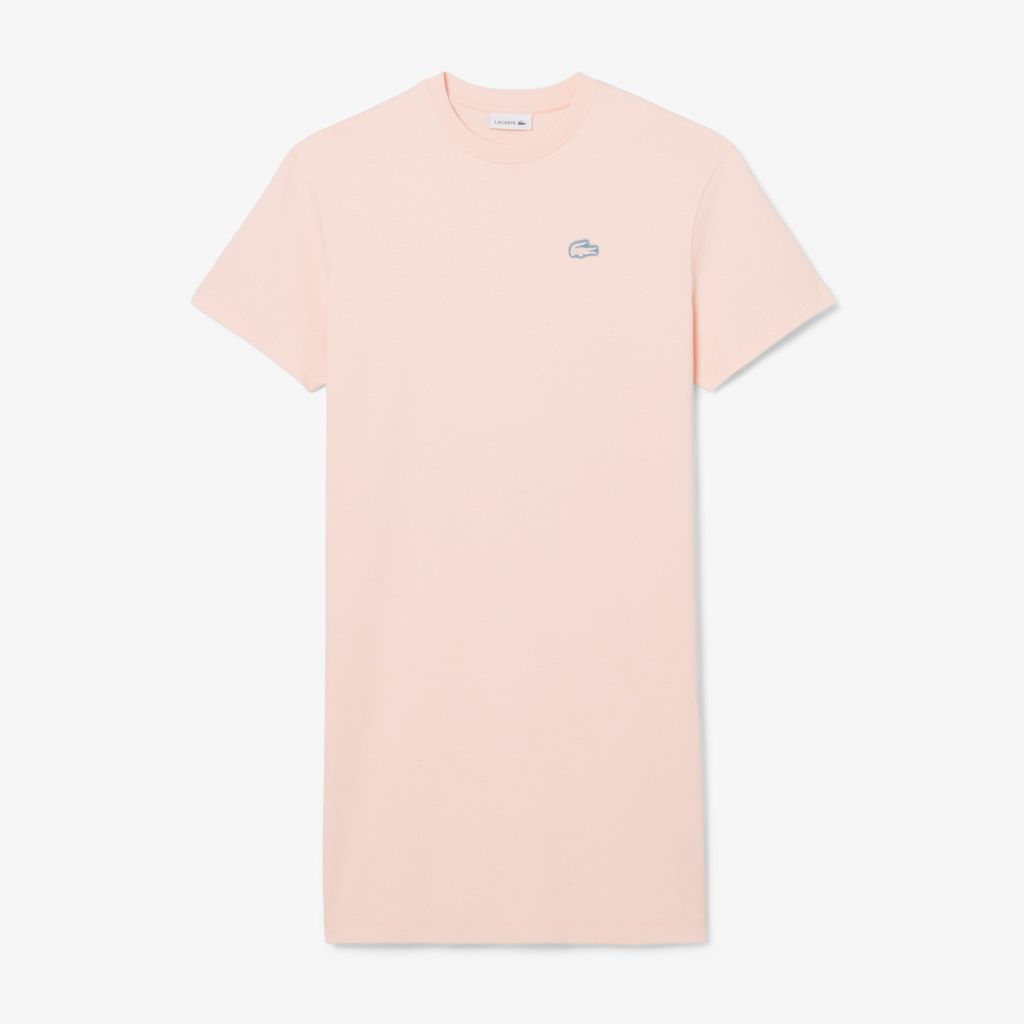 Đầm Thun Lacoste Nữ Chất Liệu Cotton Jersey Dáng Rộng
