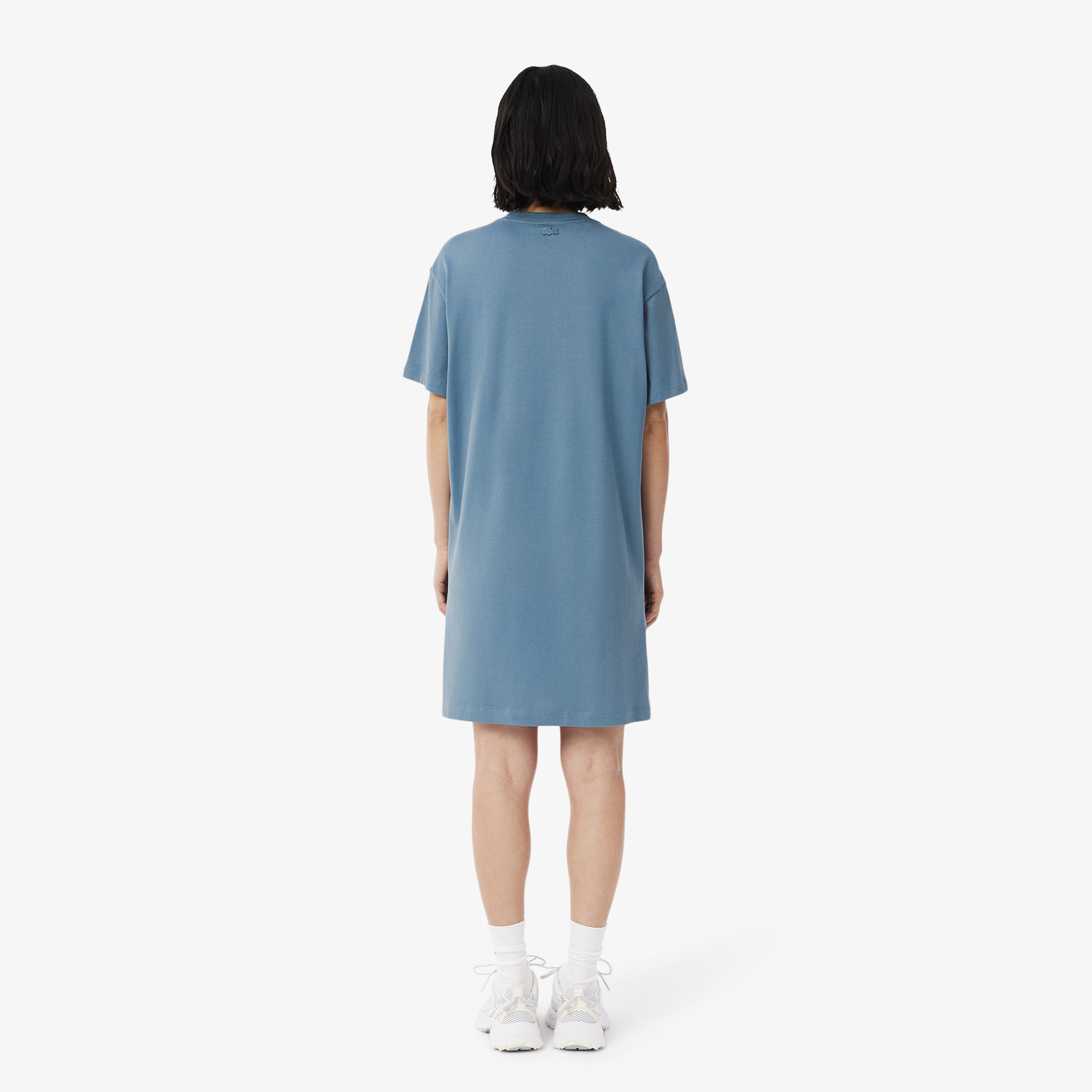 Đầm Thun Lacoste Nữ Chất Liệu Cotton Jersey Dáng Rộng