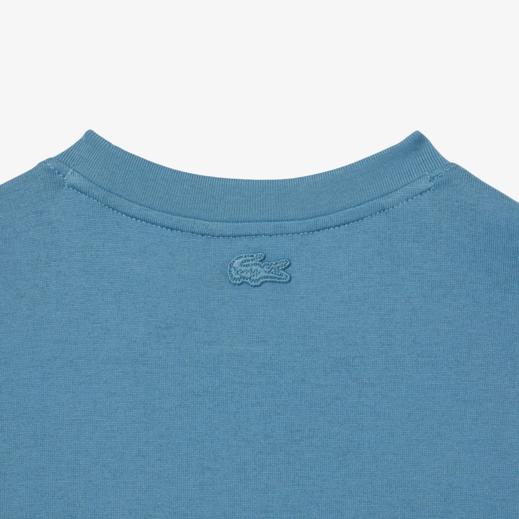 Đầm Thun Lacoste Nữ Chất Liệu Cotton Jersey Dáng Rộng