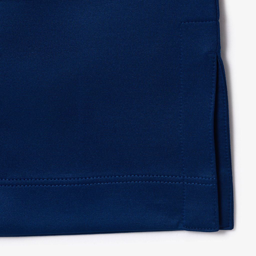 Đầm Thun Lacoste Nữ Dáng Rộng Interlock Xếp Ly