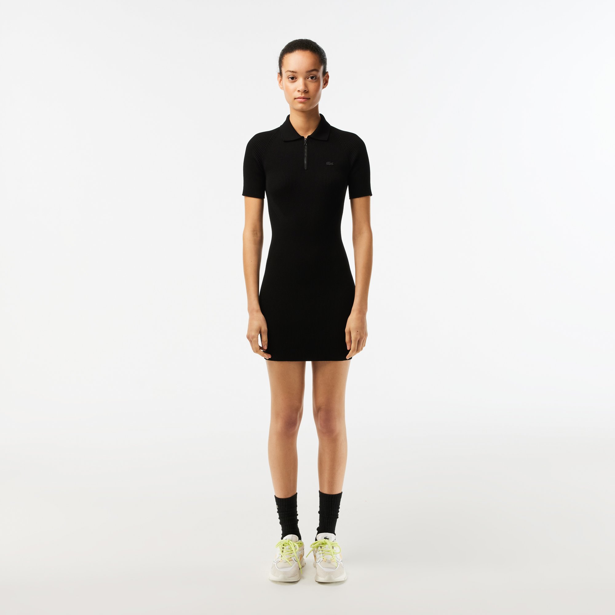 Đầm Polo Lacoste Nữ Dệt Kim