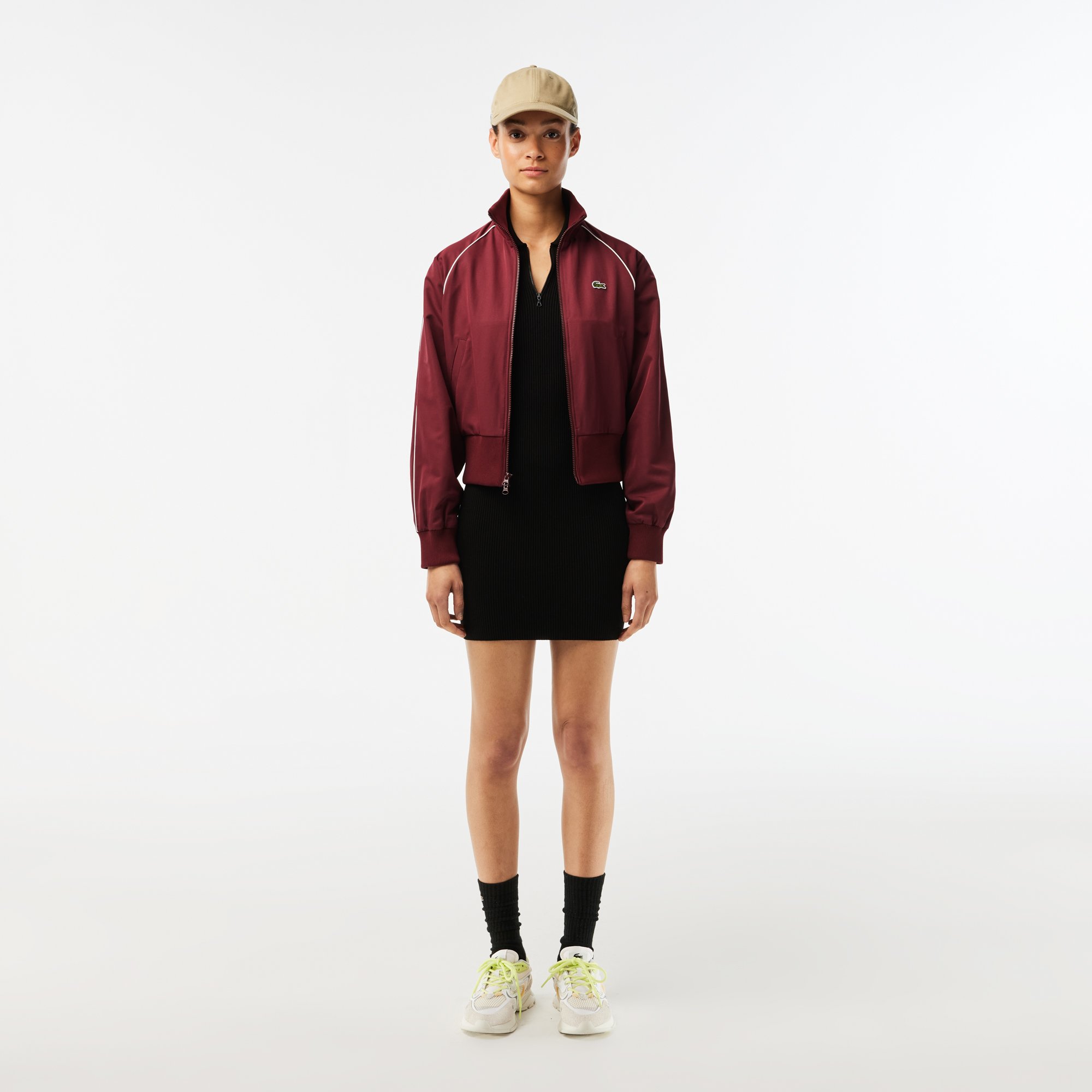 Đầm Polo Lacoste Nữ Dệt Kim
