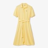 Đầm Polo Lacoste Nữ Có Đai Chất Liệu Cotton Piqué