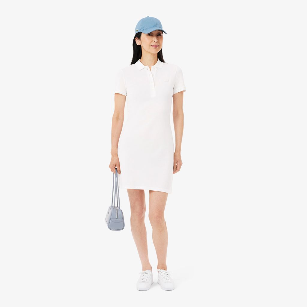 Đầm Polo Lacoste Nữ Piqué Ôm Dáng Co Dãn