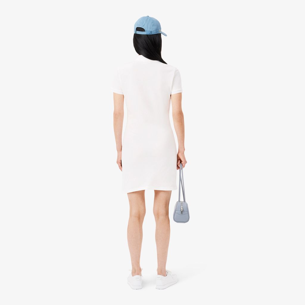 Đầm Polo Lacoste Nữ Piqué Ôm Dáng Co Dãn