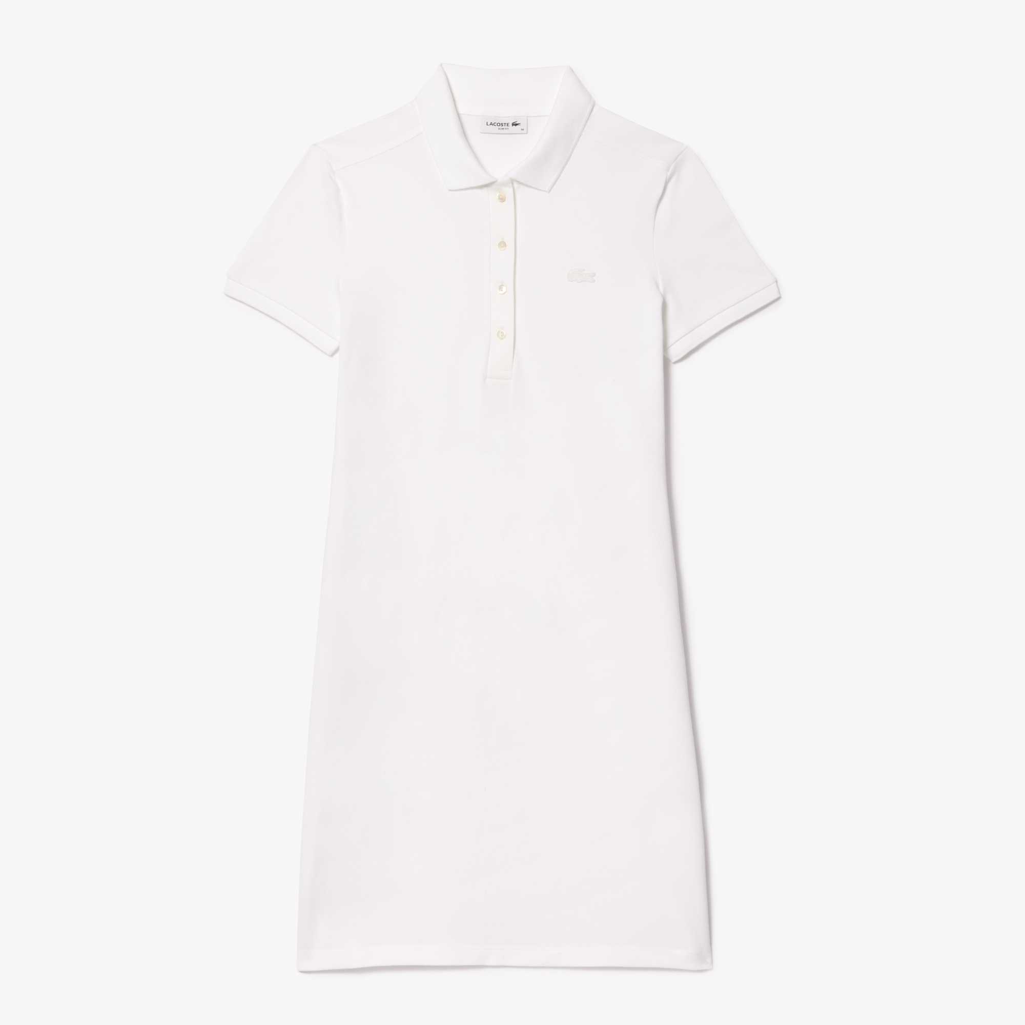 Đầm Polo Lacoste Nữ Piqué Ôm Dáng Co Dãn