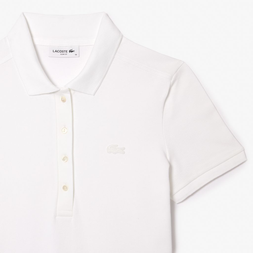 Đầm Polo Lacoste Nữ Piqué Ôm Dáng Co Dãn