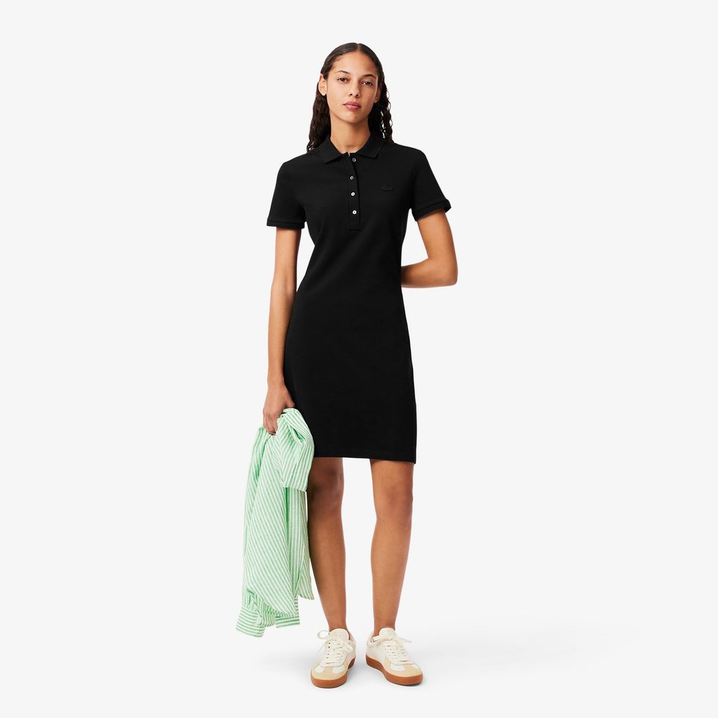 Đầm Polo Lacoste Nữ Piqué Ôm Dáng Co Dãn