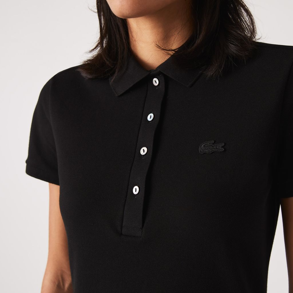 Đầm Polo Lacoste Nữ Piqué Ôm Dáng Co Dãn