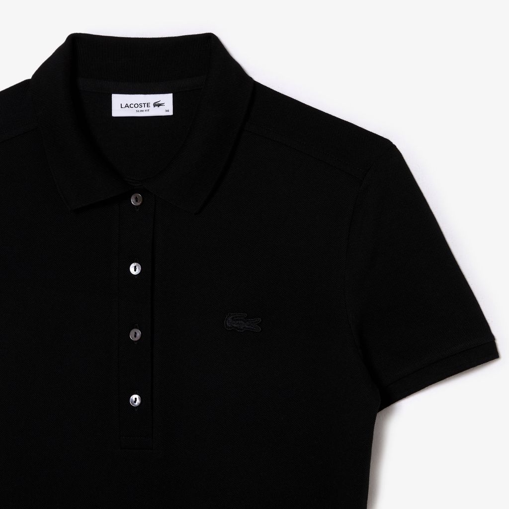Đầm Polo Lacoste Nữ Piqué Ôm Dáng Co Dãn