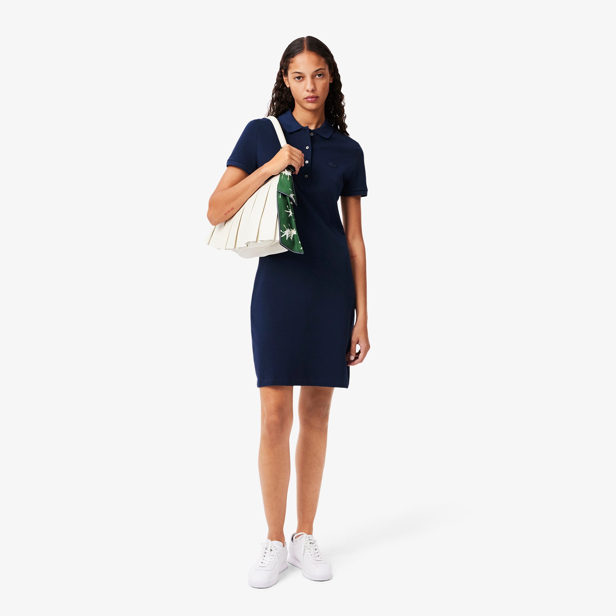 Đầm Polo Lacoste Nữ Chất Liệu Cotton Piqué Co Giãn