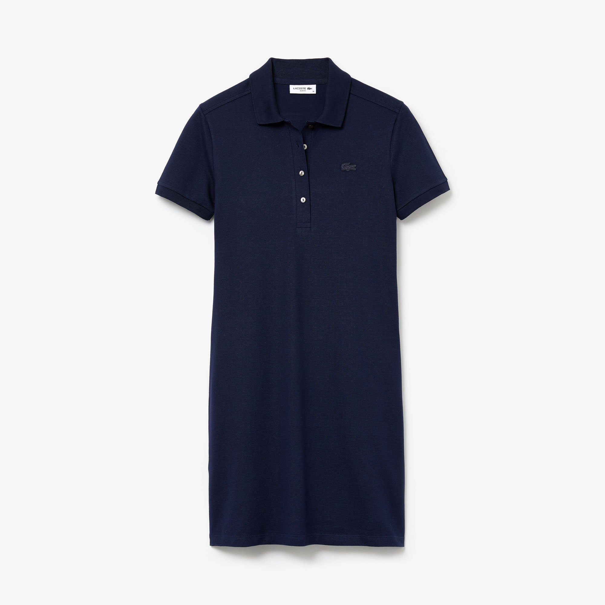 Đầm Polo Lacoste Nữ Piqué Ôm Dáng Co Dãn