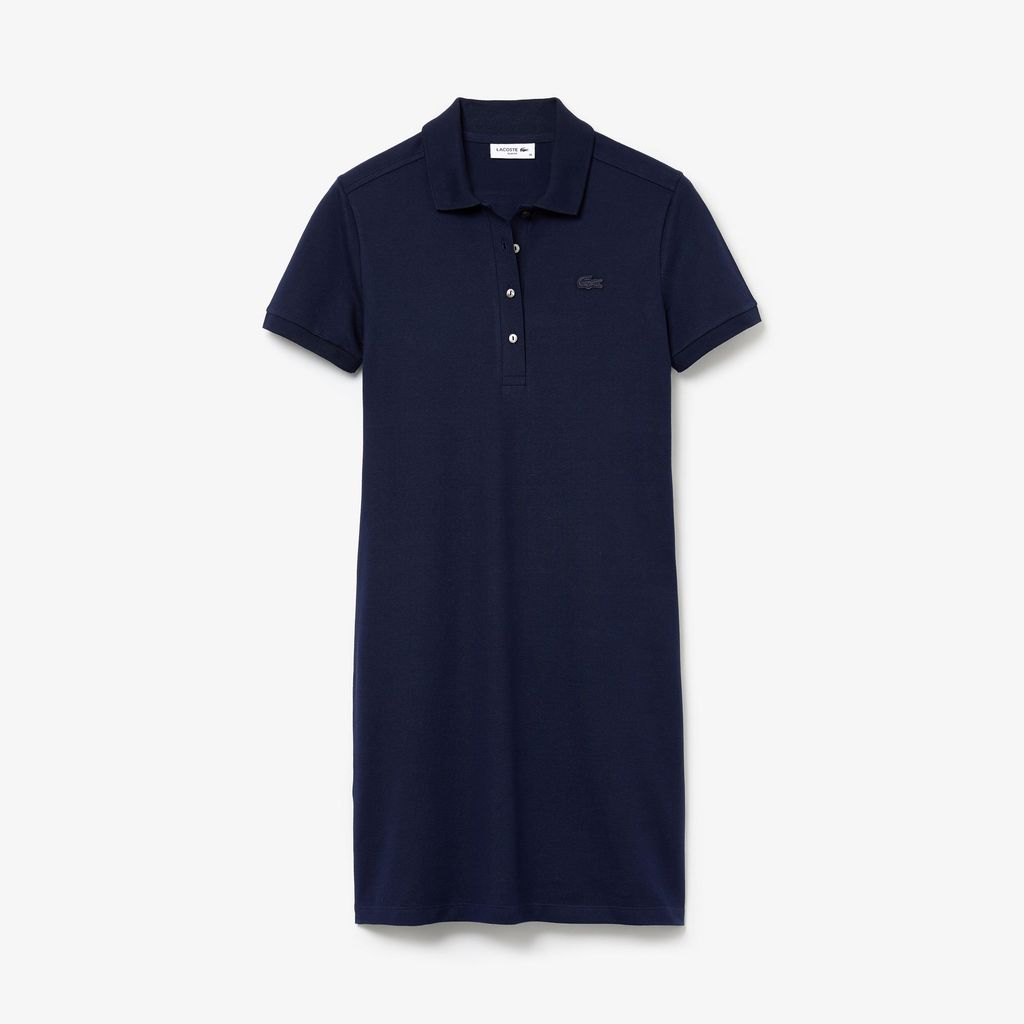 Đầm Polo Lacoste Nữ Piqué Ôm Dáng Co Dãn