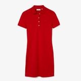 Đầm Polo Lacoste Nữ Piqué Ôm Dáng Co Dãn