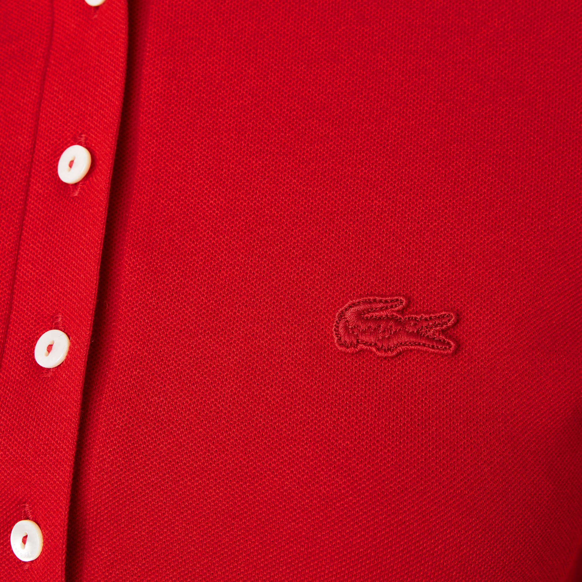 Đầm Polo Lacoste Nữ Piqué Ôm Dáng Co Dãn