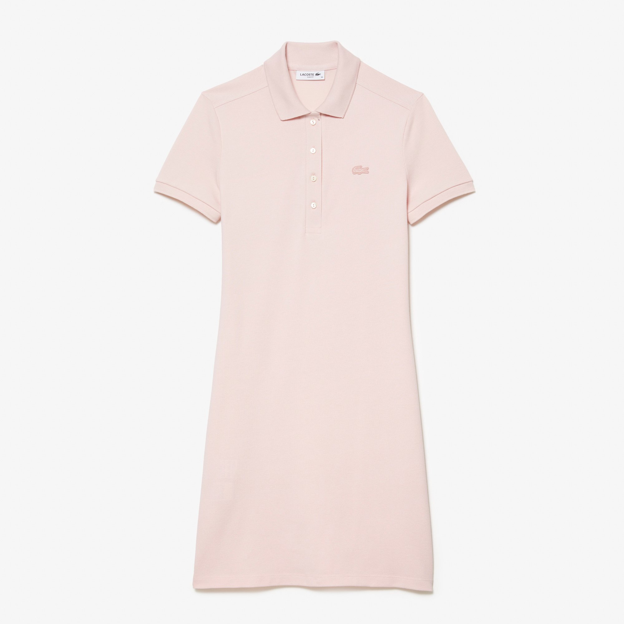 Đầm Polo Lacoste Nữ Piqué Ôm Dáng Co Dãn
