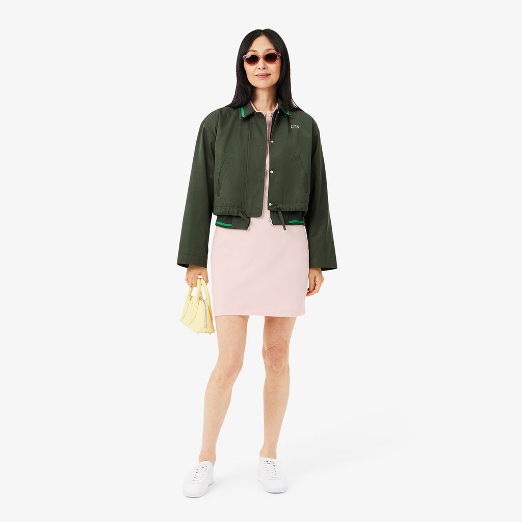 Đầm Polo Lacoste Nữ Piqué Ôm Dáng Co Dãn