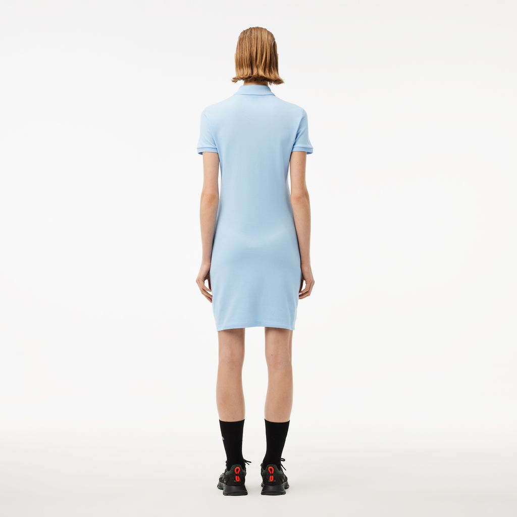 Đầm Polo Lacoste Nữ Piqué Ôm Dáng Co Dãn