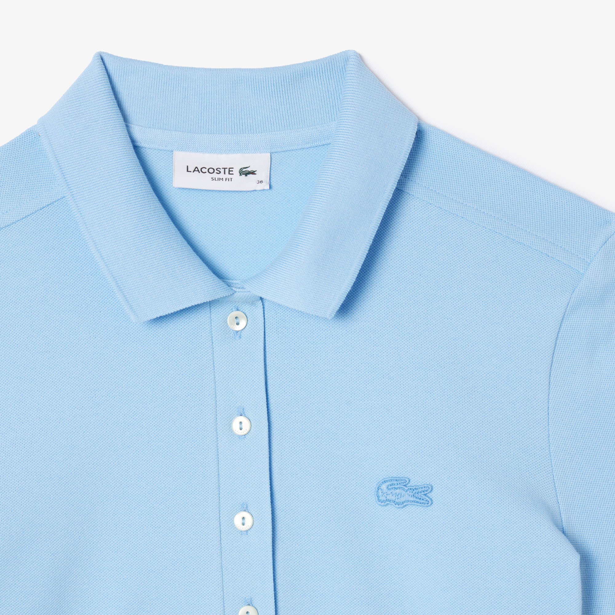 Đầm Polo Lacoste Nữ Piqué Ôm Dáng Co Dãn