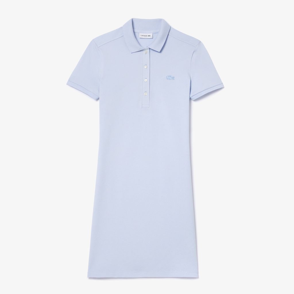 Đầm Polo Lacoste Nữ Piqué Ôm Dáng Co Dãn