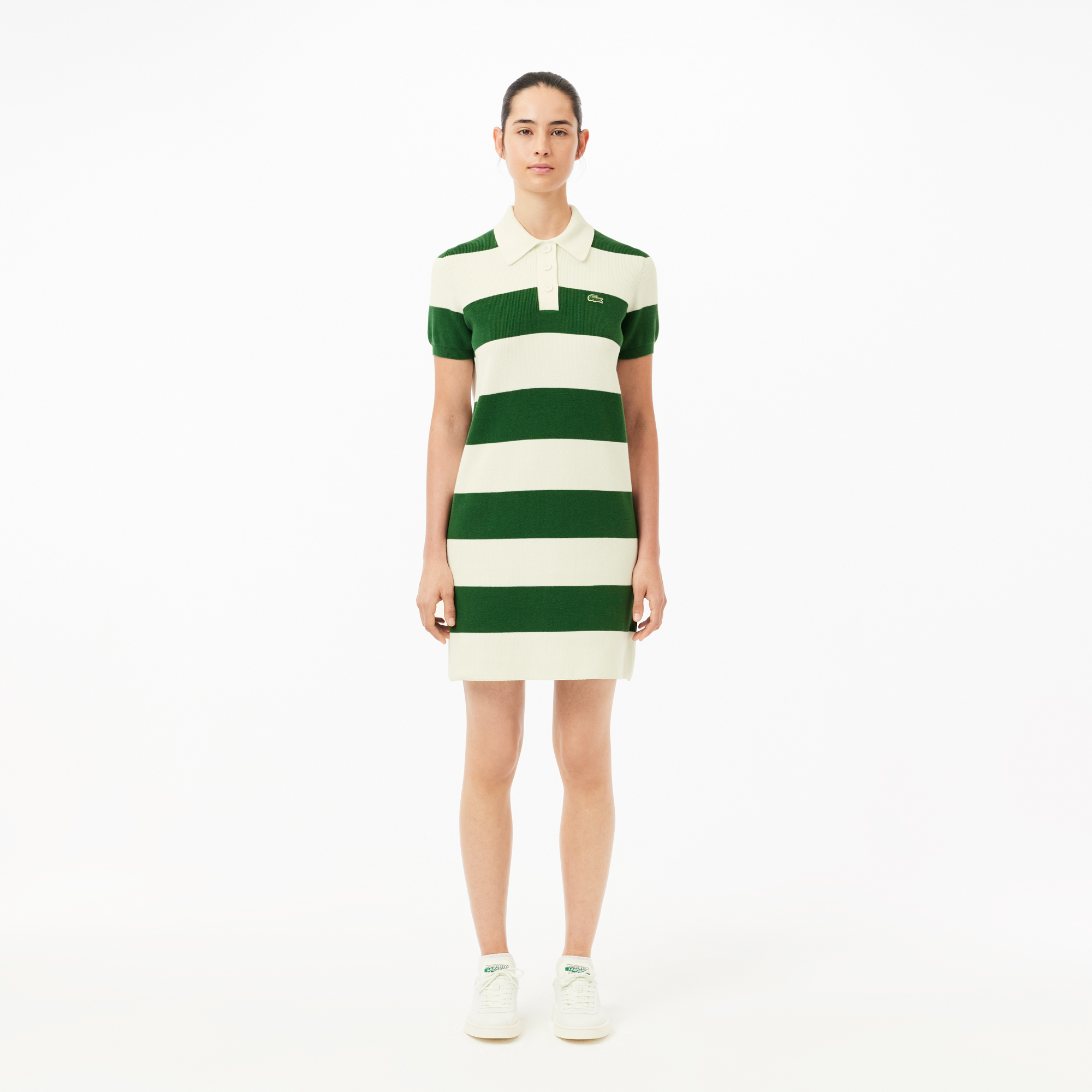 Đầm Polo Lacoste Nữ Sản Xuất Tại Pháp