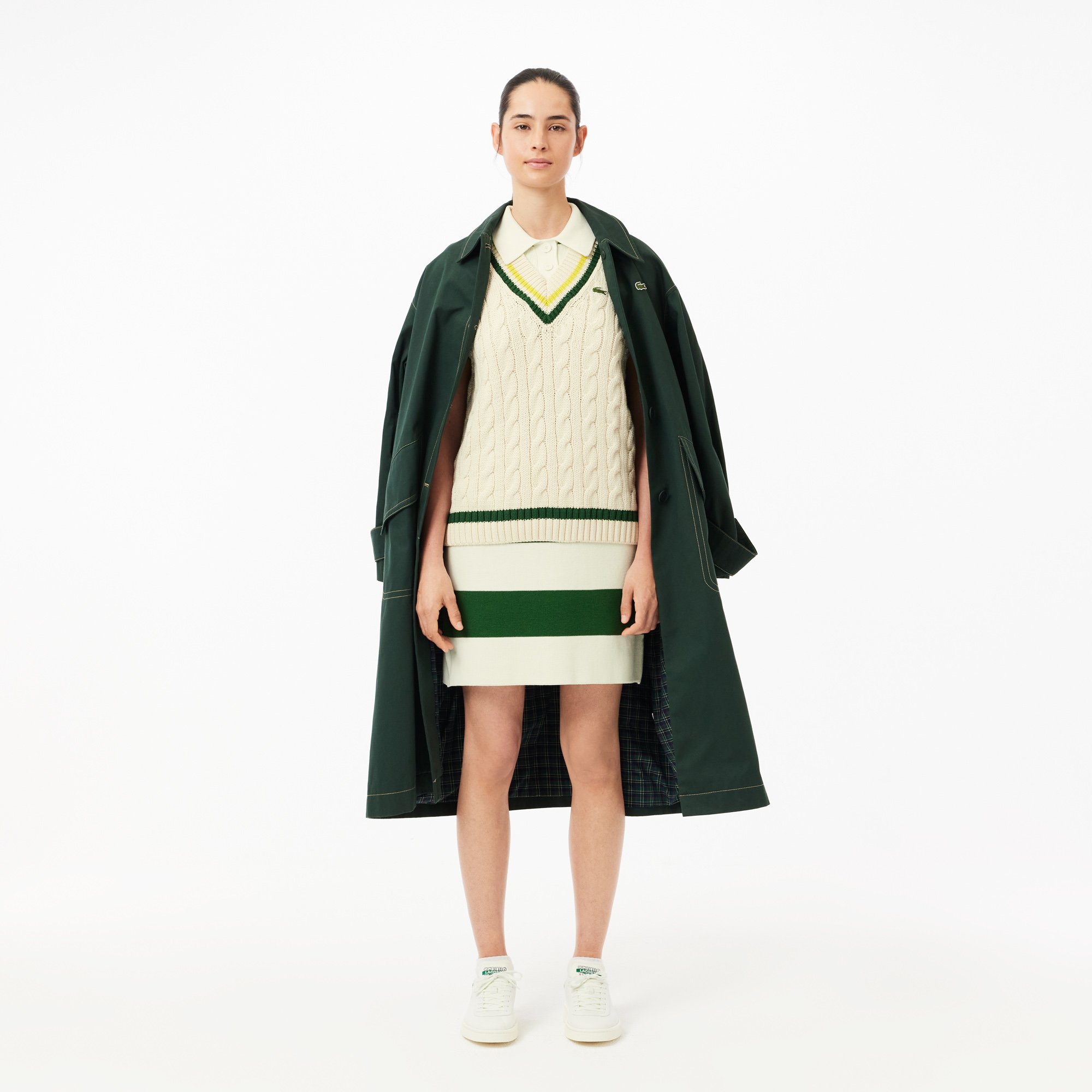 Đầm Polo Lacoste Nữ Sản Xuất Tại Pháp
