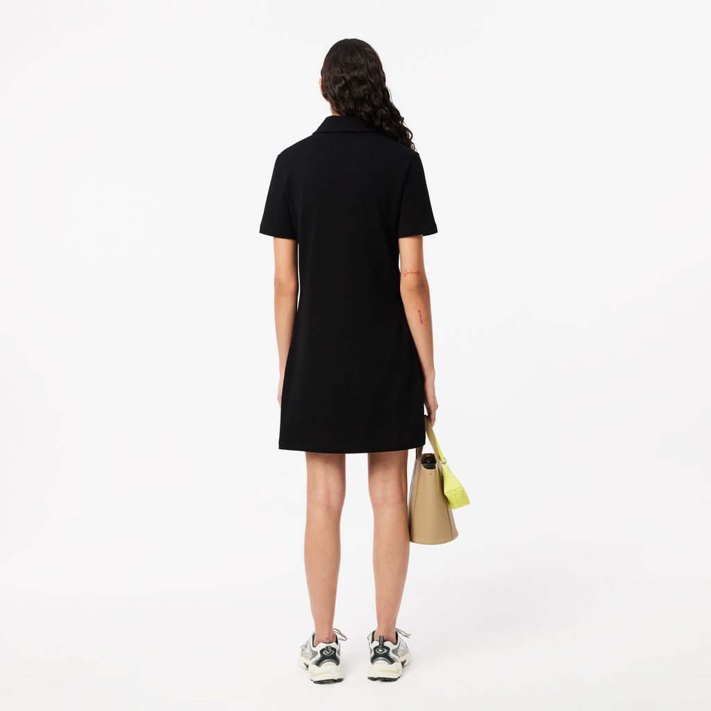 Đầm Polo Lacoste Nữ Piqué Cài Khuy Dày