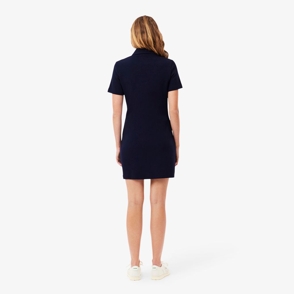 Đầm Polo Lacoste Nữ Piqué Cài Khuy Dày