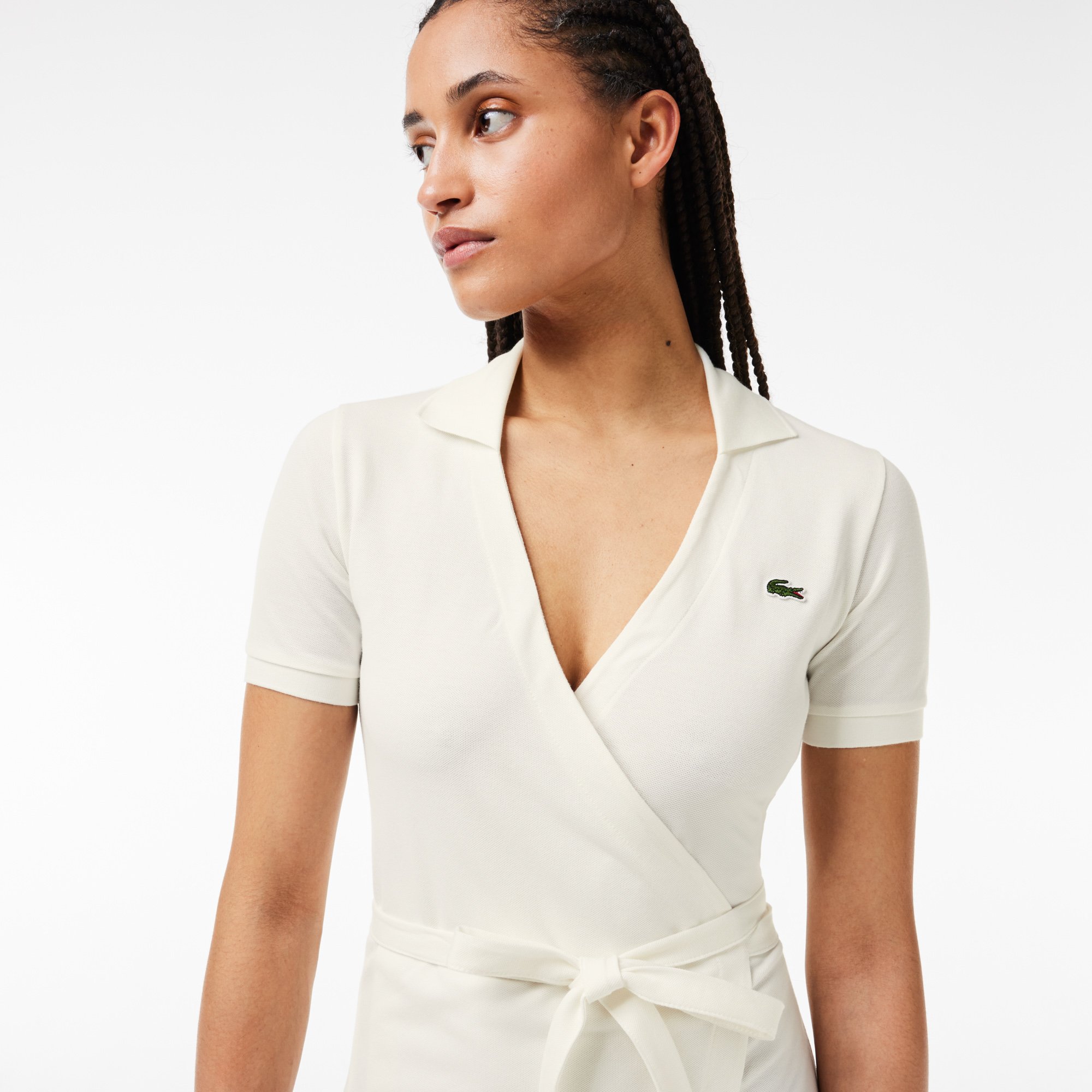 Đầm Lacoste Nữ Piqué Mini Chất Liệu Co Giãn