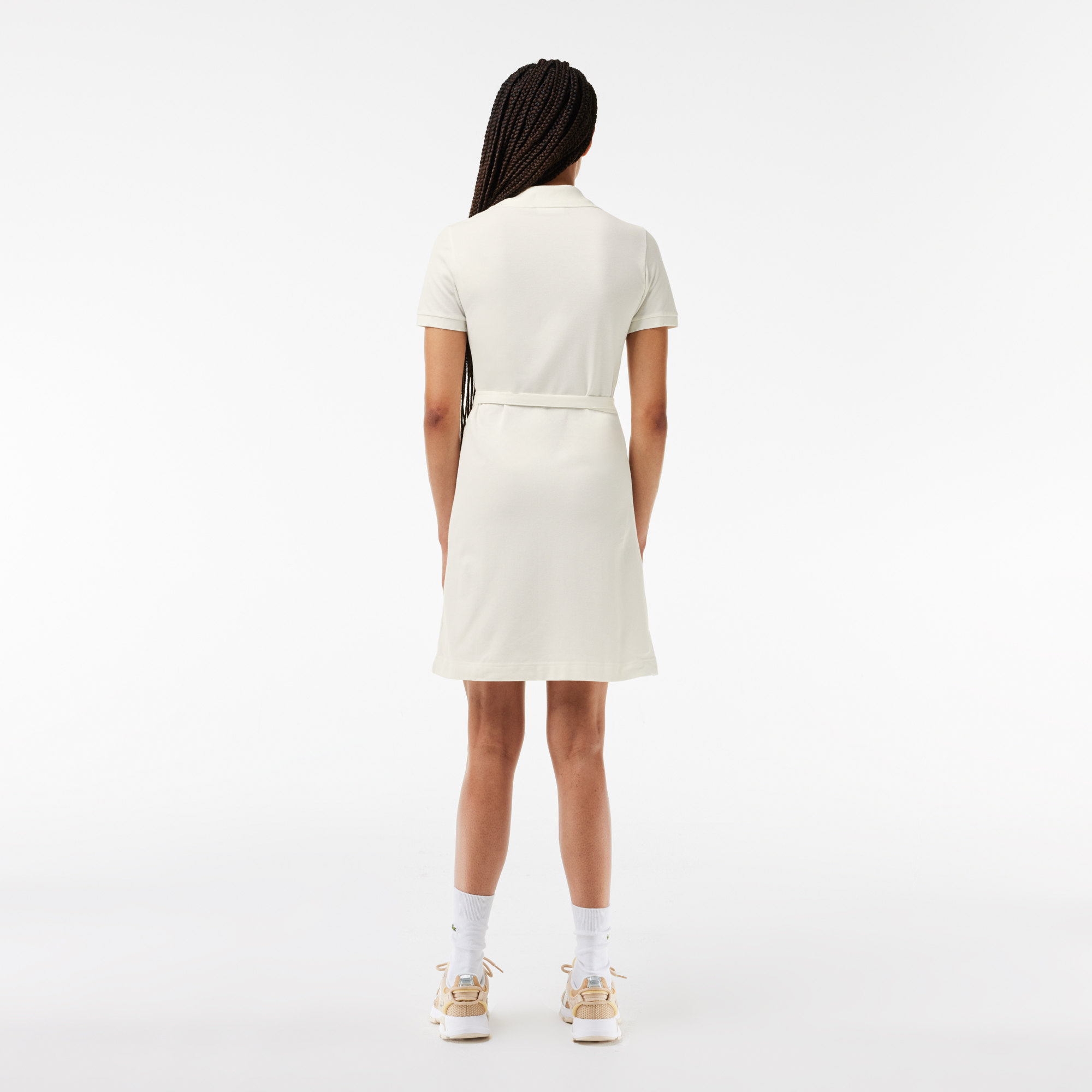 Đầm Lacoste Nữ Piqué Mini Chất Liệu Co Giãn
