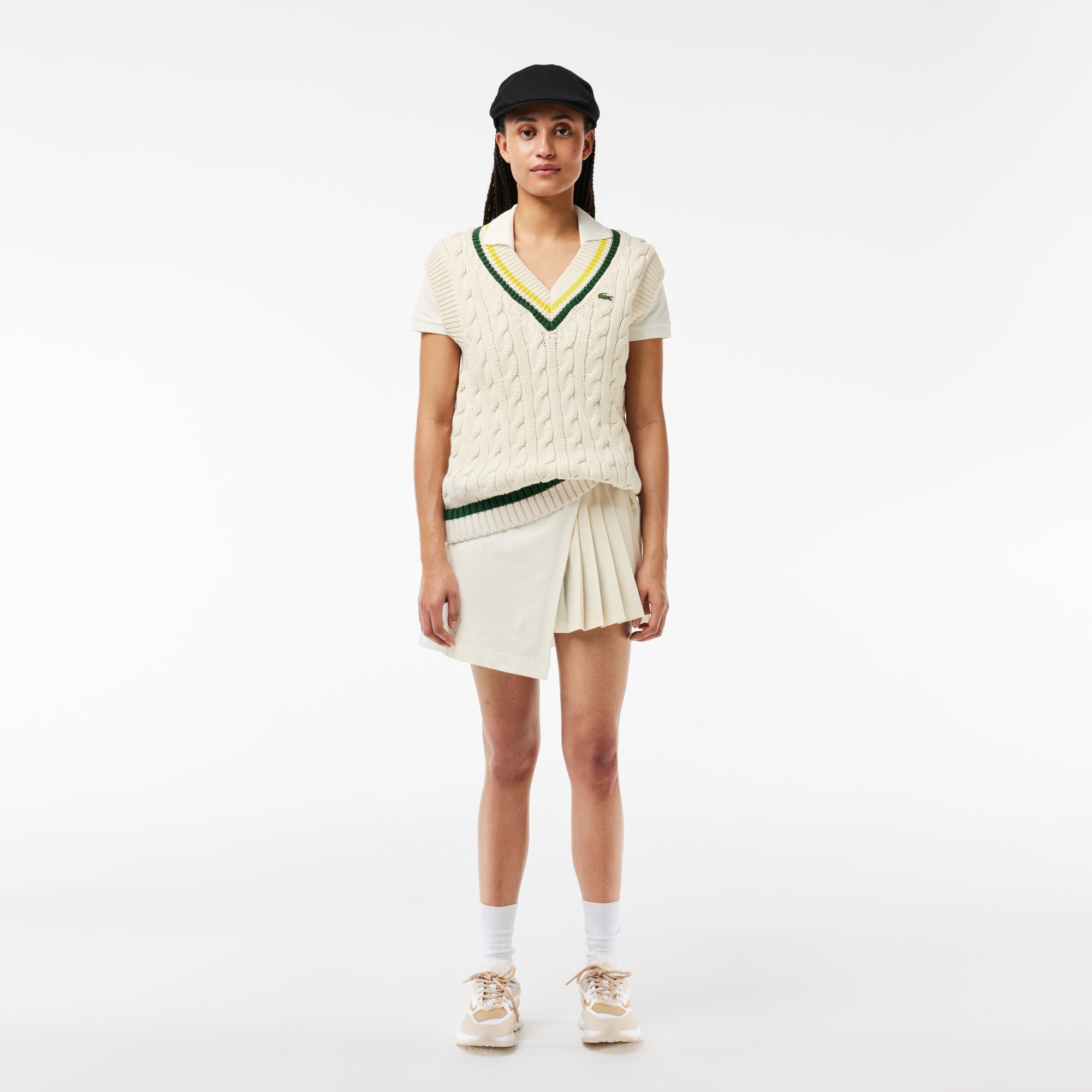 Đầm Lacoste Nữ Piqué Mini Chất Liệu Co Giãn