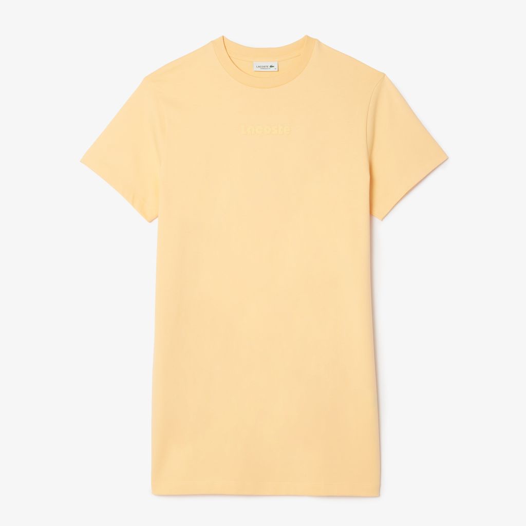 Đầm Lacoste Nữ Oversize Tay Ngắn Chất Liệu Cotton