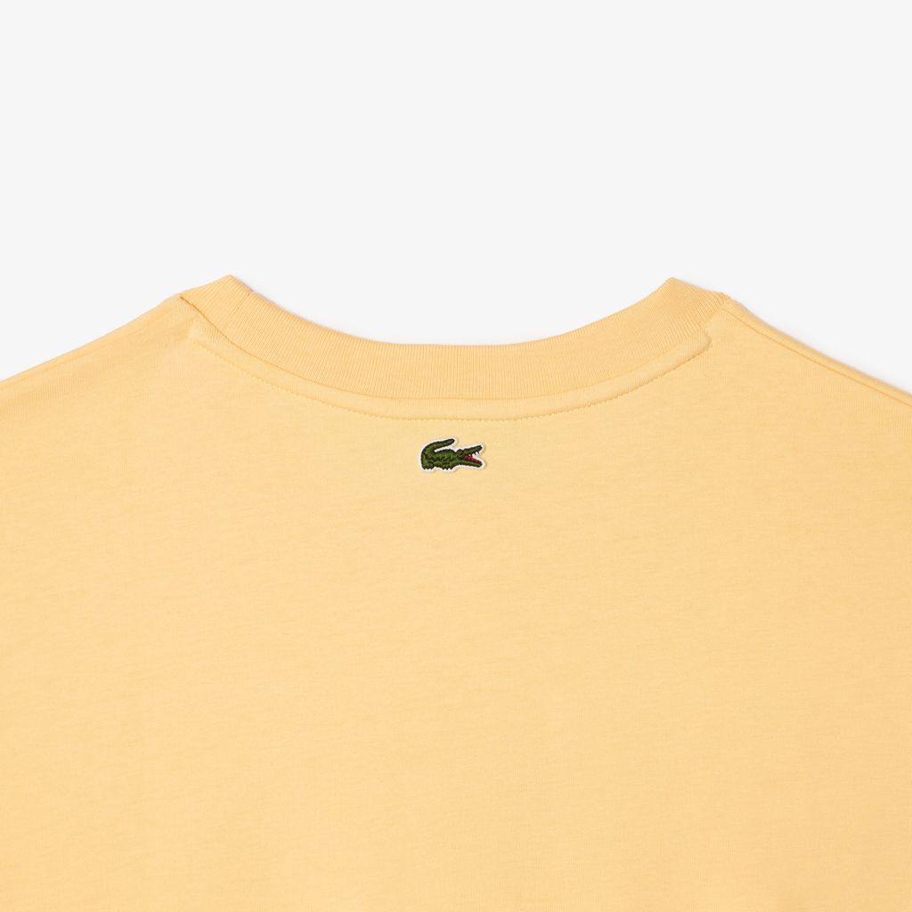 Đầm Lacoste Nữ Oversize Tay Ngắn Chất Liệu Cotton
