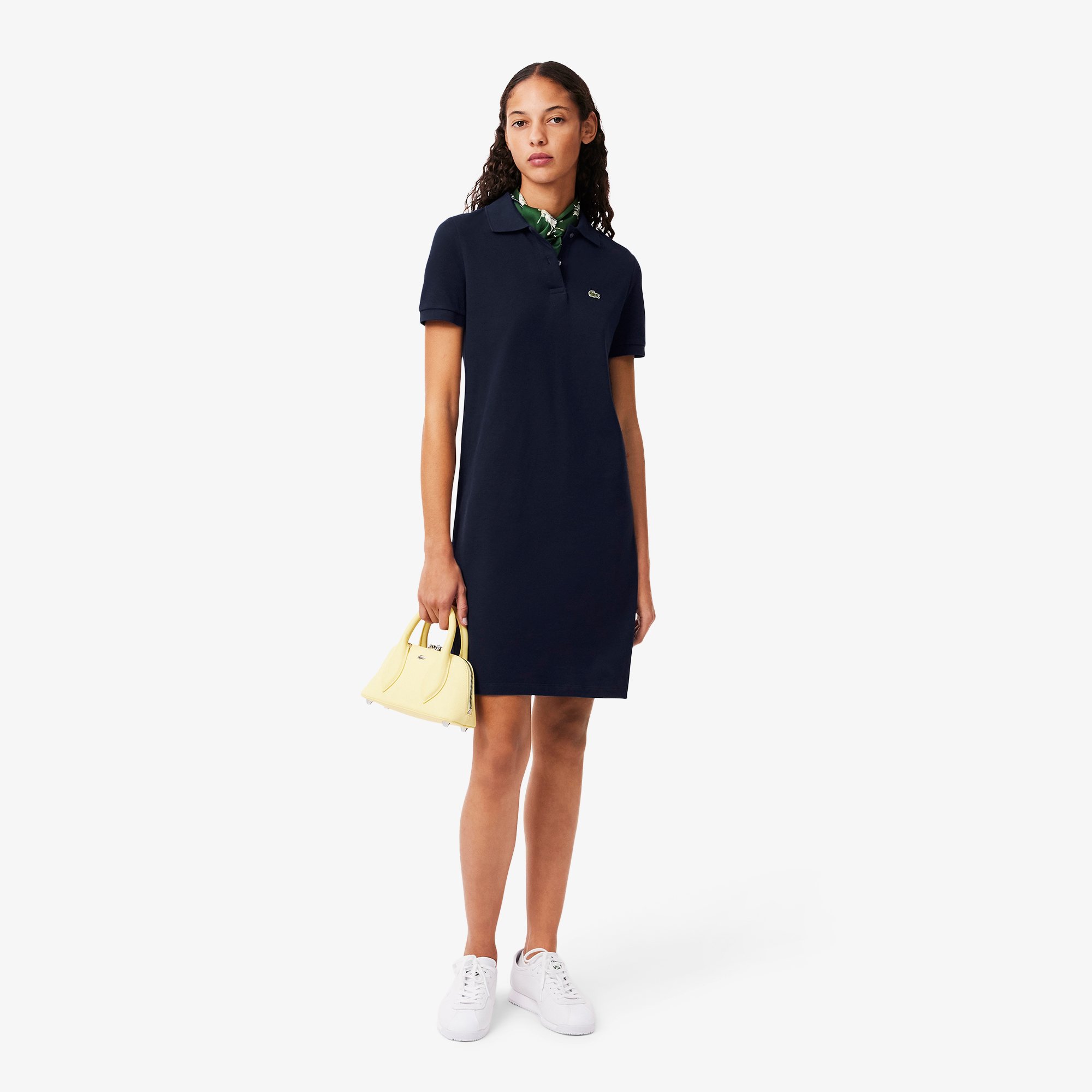 Đầm Polo Lacoste Nữ Chất Liệu Petit Piqué