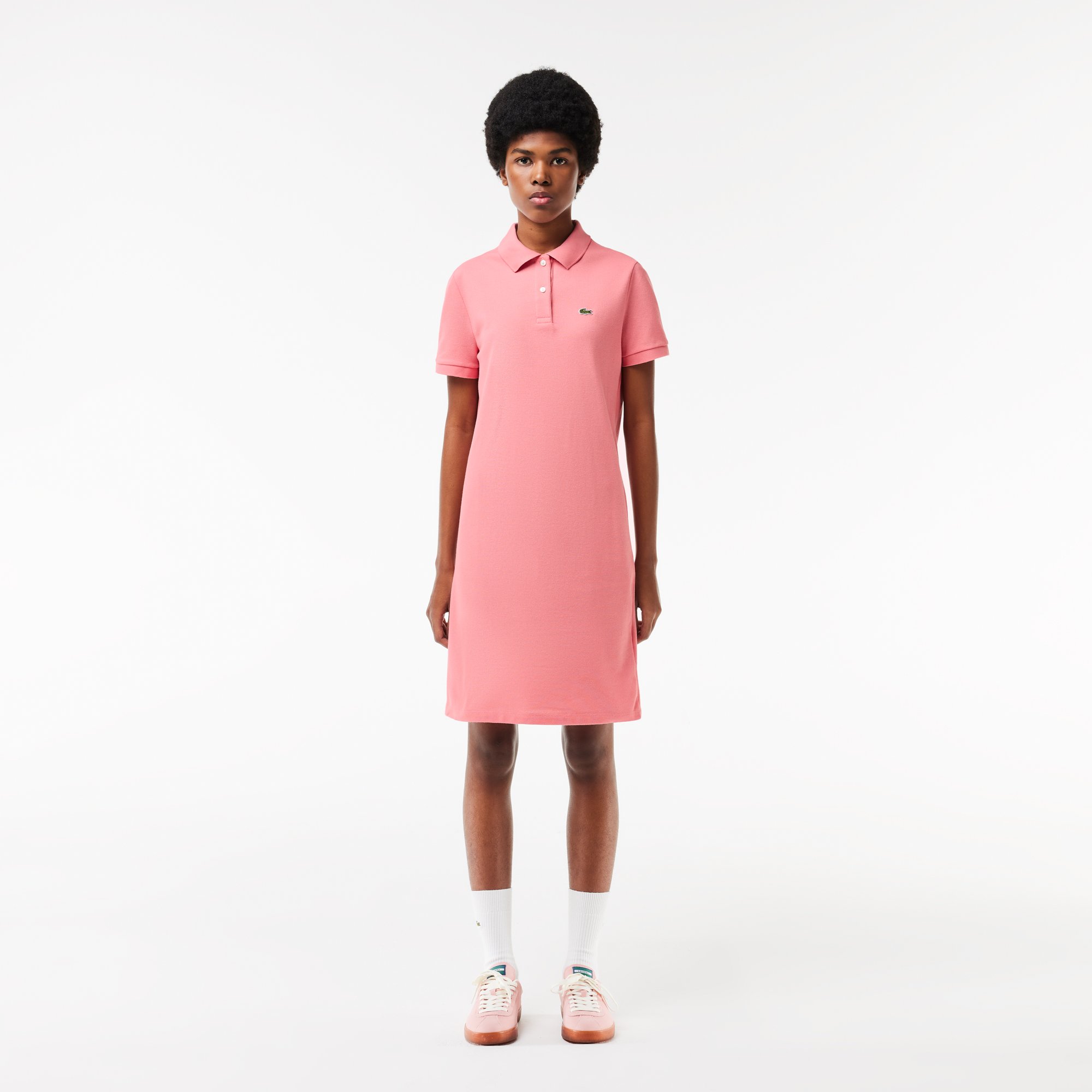 Đầm Polo Lacoste Nữ Chất Liệu Petit Piqué
