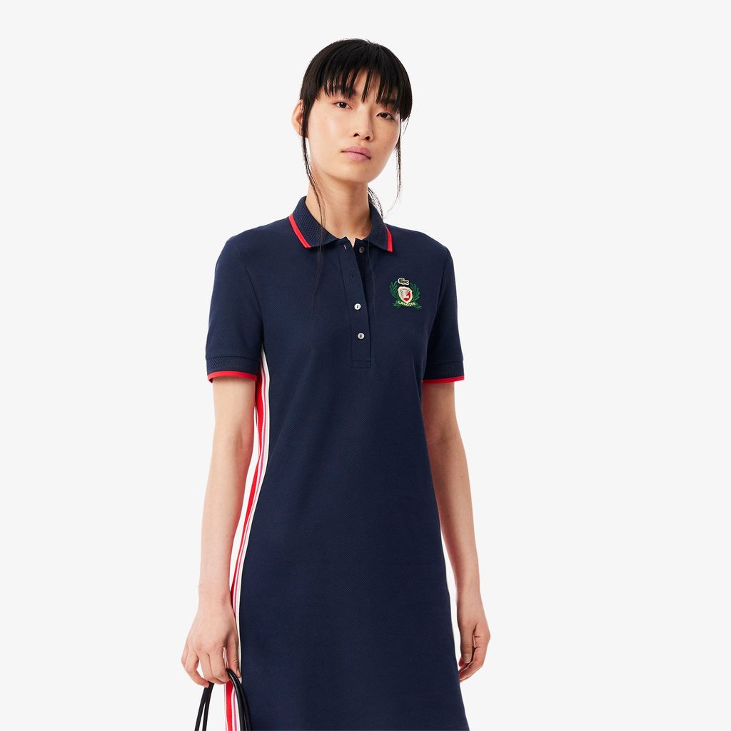 Đầm Polo Lacoste Nữ Ôm Dáng Sản Xuất Tại Pháp