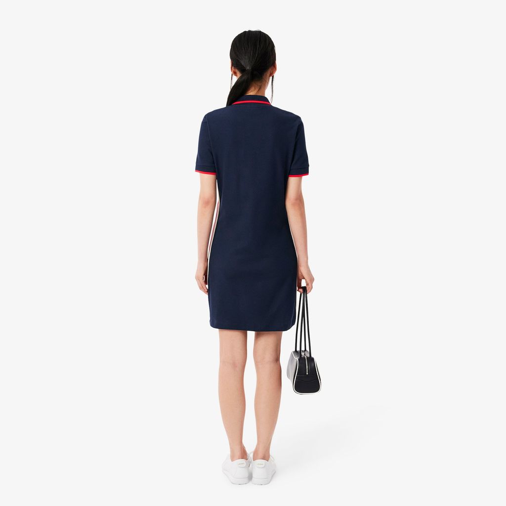 Đầm Polo Lacoste Nữ Ôm Dáng Sản Xuất Tại Pháp