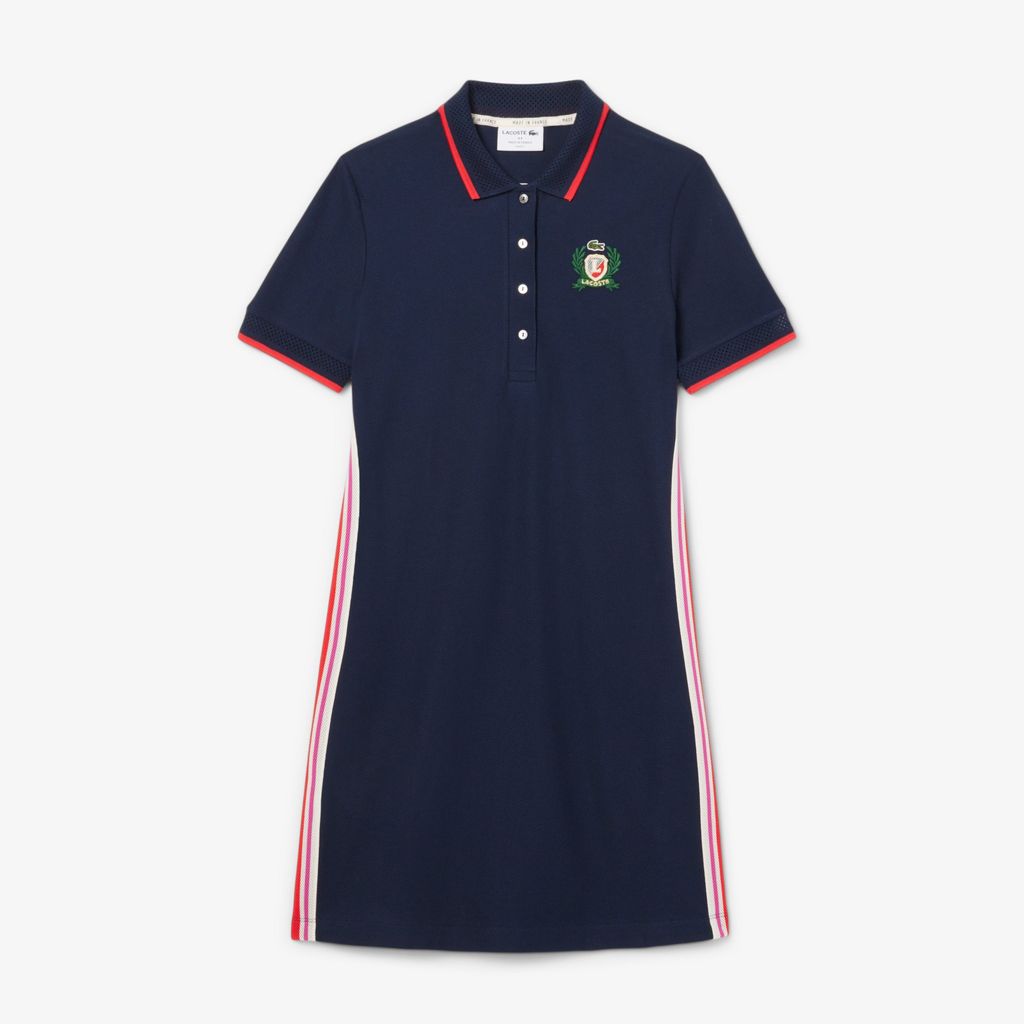 Đầm Polo Lacoste Nữ Ôm Dáng Sản Xuất Tại Pháp