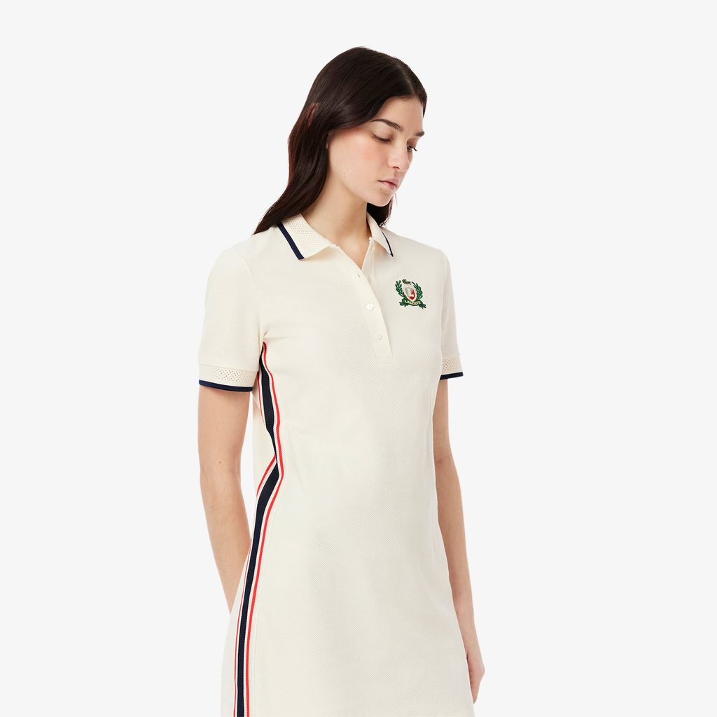 Đầm Polo Lacoste Nữ Ôm Dáng Sản Xuất Tại Pháp