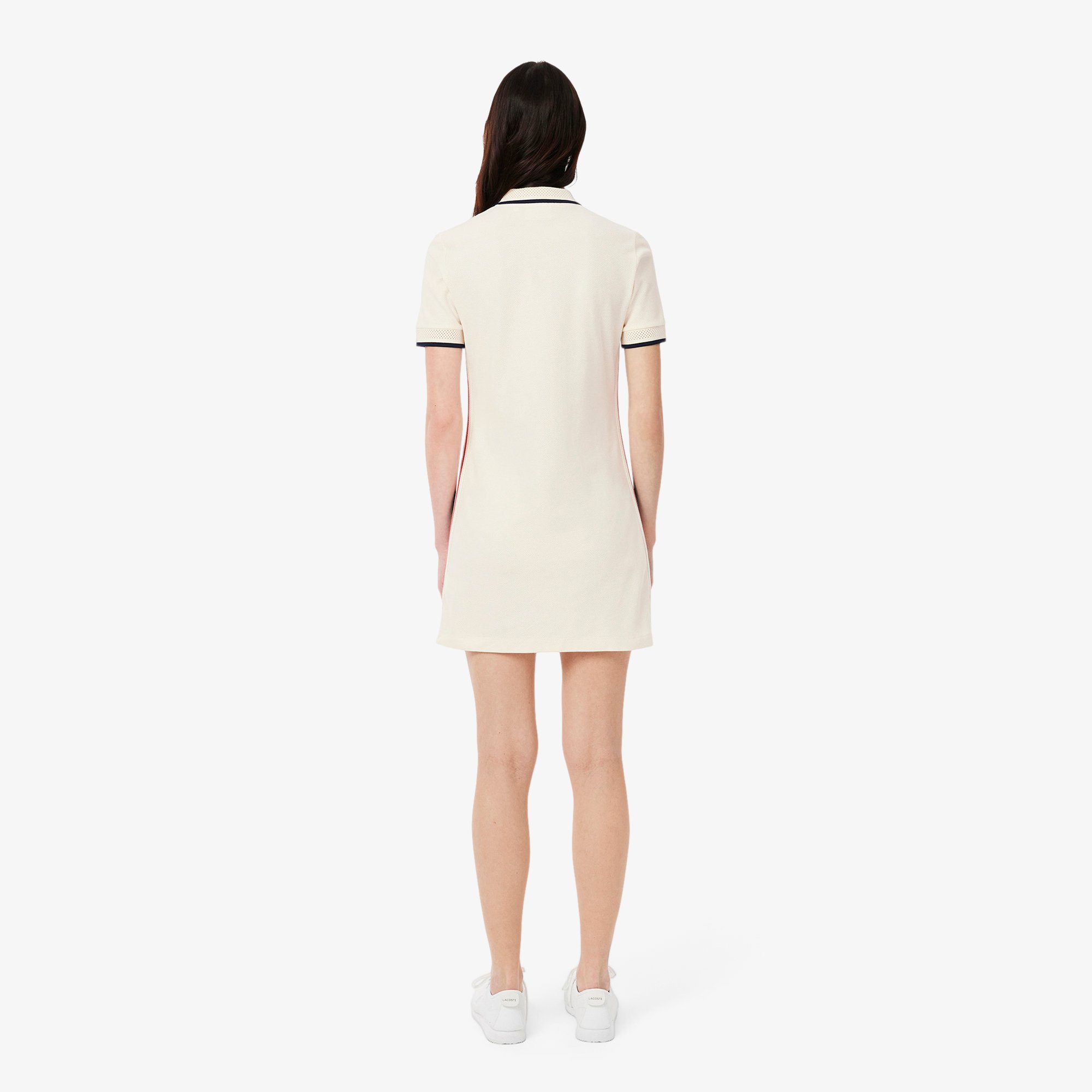 Đầm Polo Lacoste Nữ Ôm Dáng Sản Xuất Tại Pháp