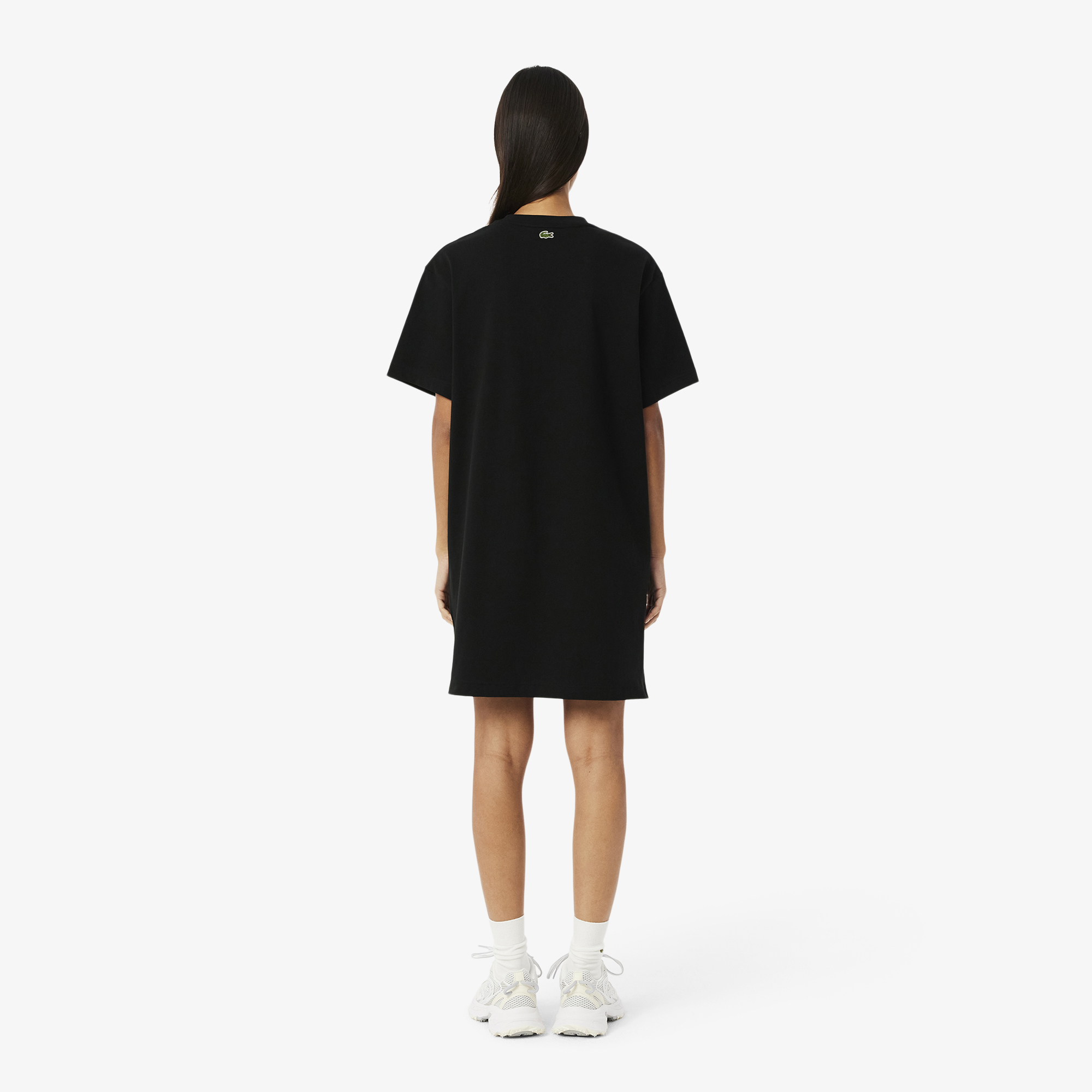 Đầm Lacoste Nữ Nữ Dáng Rộng Chất Liệu Thun Jersey