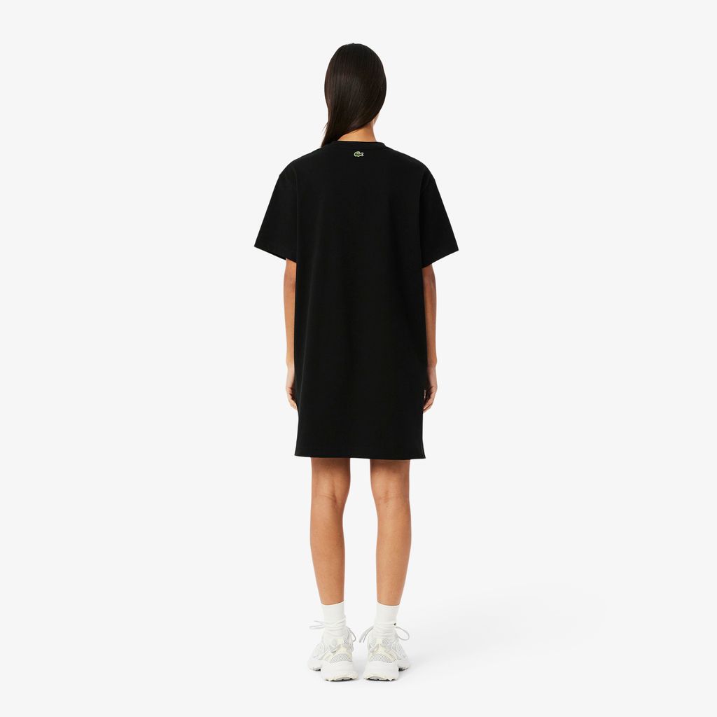 Đầm Lacoste Nữ Nữ Dáng Rộng Chất Liệu Thun Jersey