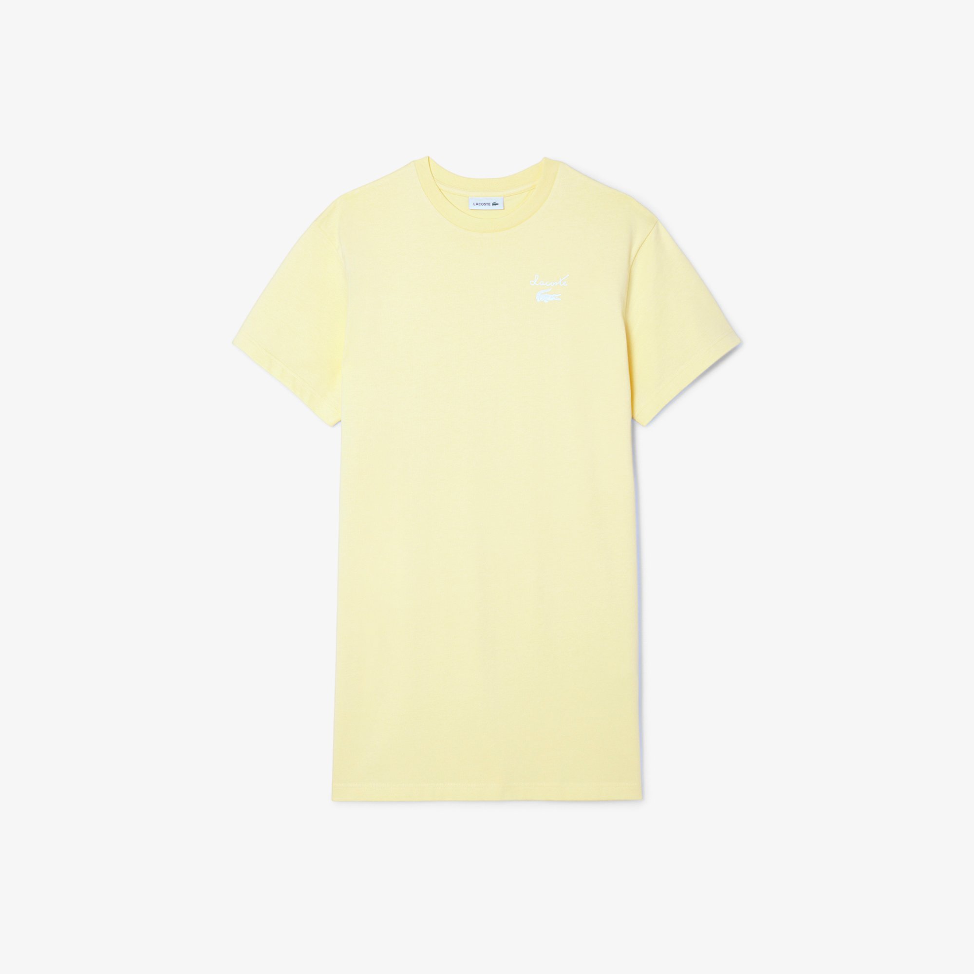Đầm Lacoste Nữ Nữ Dáng Rộng Chất Liệu Thun Jersey