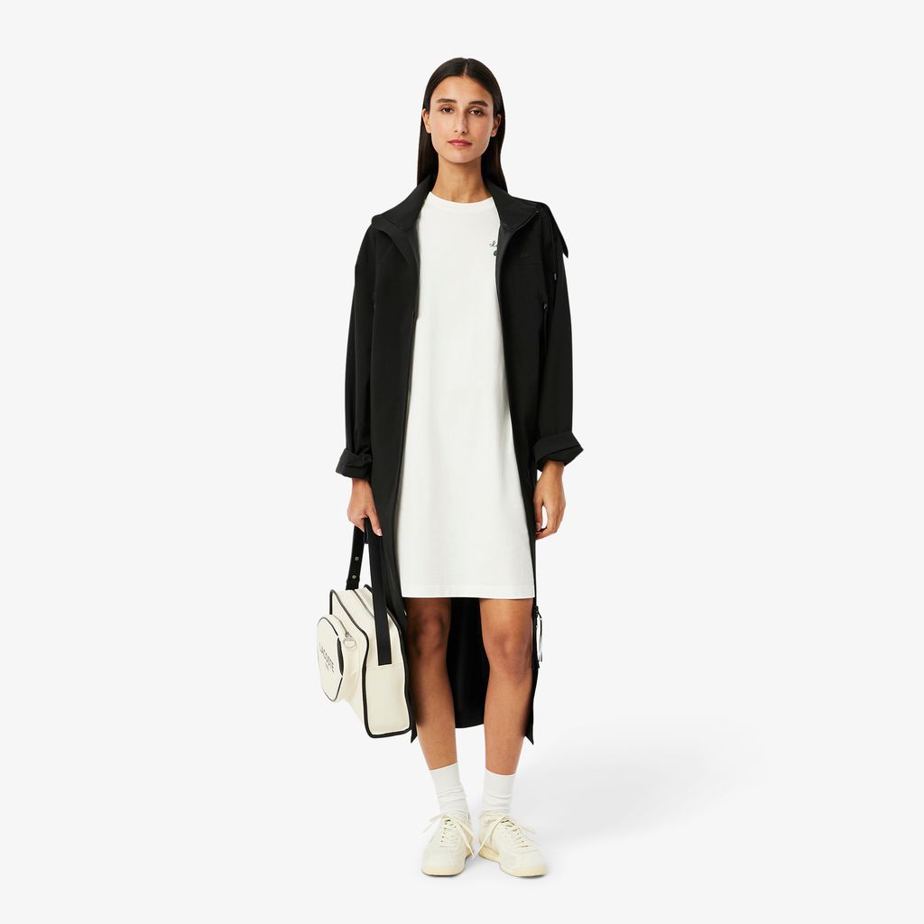 Đầm Lacoste Nữ Nữ Dáng Rộng Chất Liệu Thun Jersey