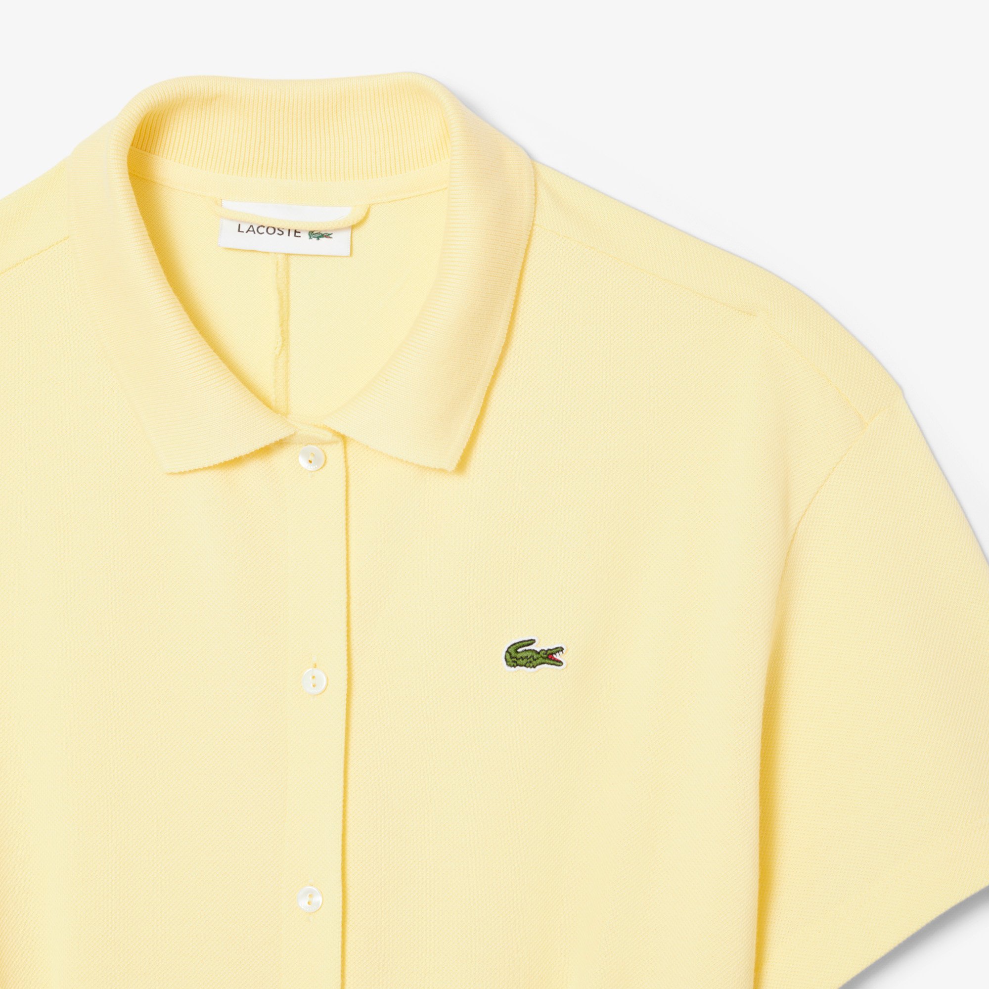 Đầm Polo Lacoste Nữ Dáng Xòe Chất Liệu Mini-Piqué