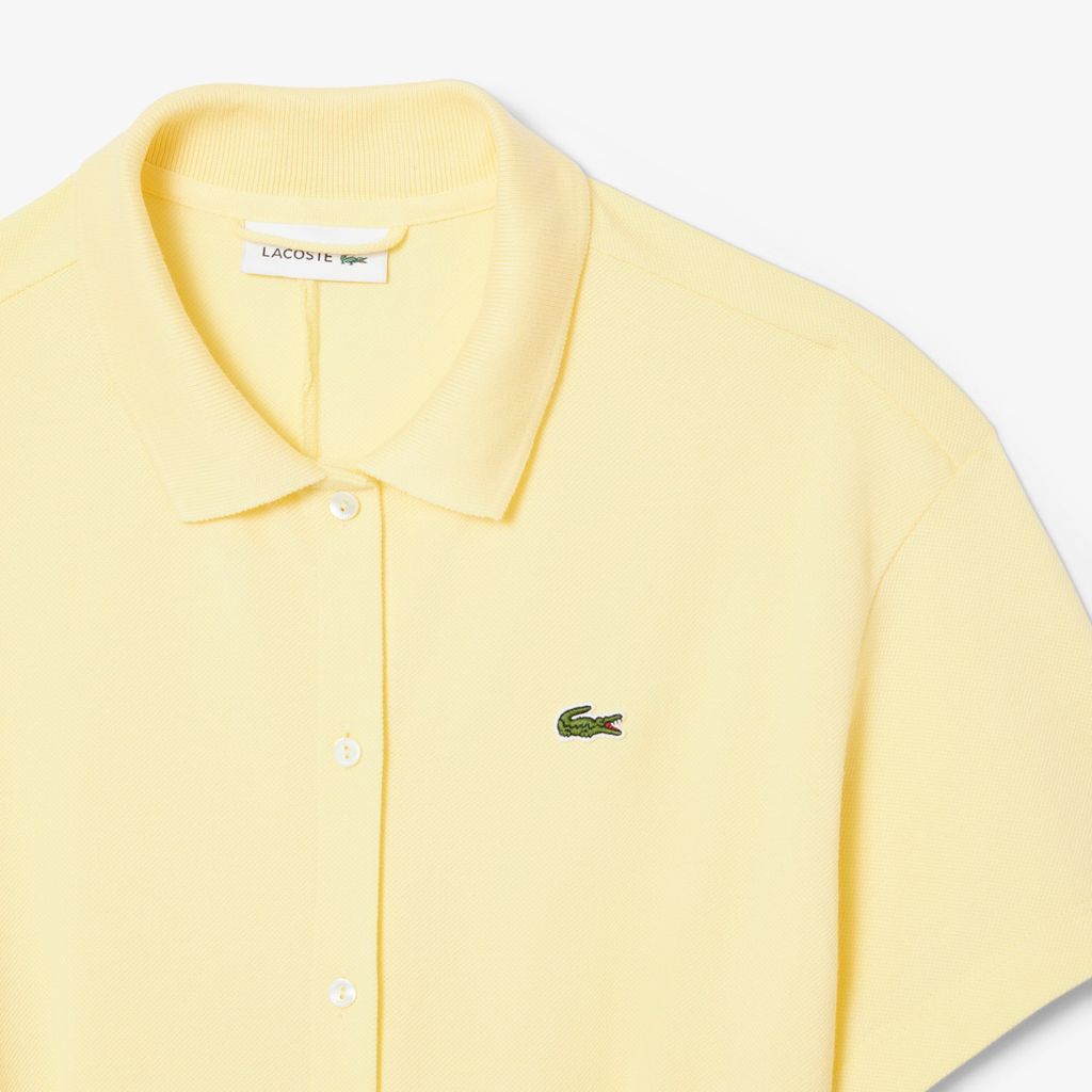 Đầm Polo Lacoste Nữ Dáng Xòe Chất Liệu Mini-Piqué