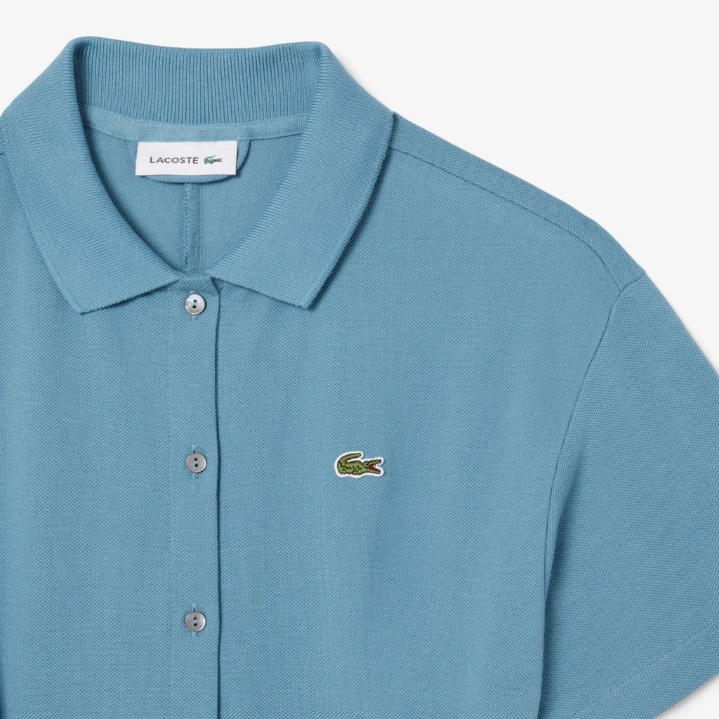 Đầm Polo Lacoste Nữ Dáng Xòe Chất Liệu Mini-Piqué